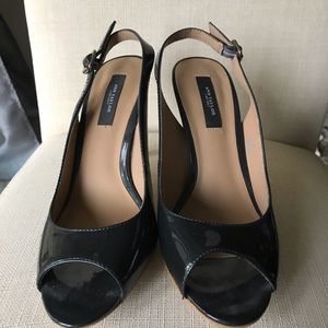 Ann Taylor Peep toe heels